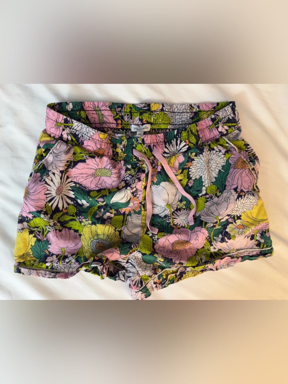 Vera Bradley Lightweight Cotton Pajama Set in Floral Bloom Pattern | Size Small - Picture 3 of 4